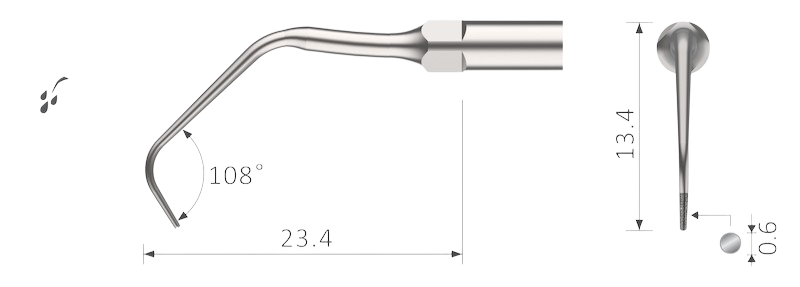 Insert ED10  - Satelec