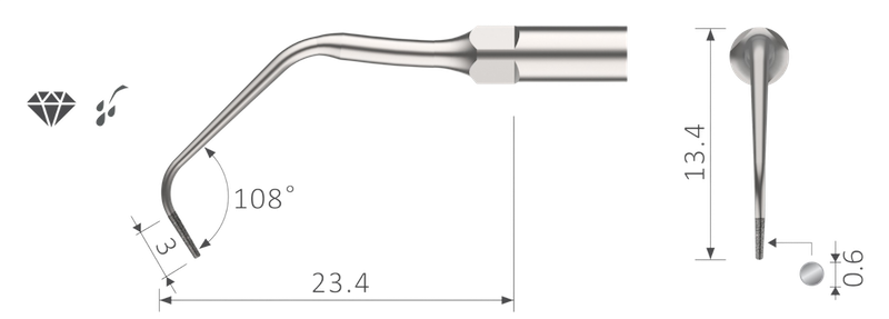 Insert ED10D  - Satelec