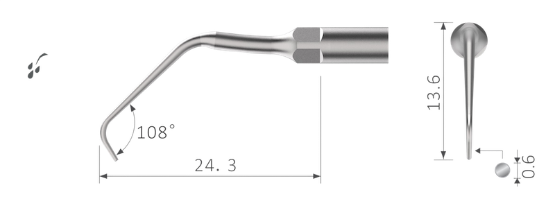 Insert ED11  - Satelec