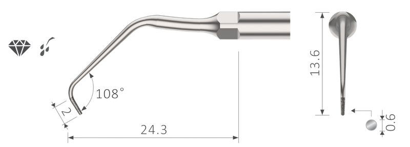 Insert ED11D  - Satelec