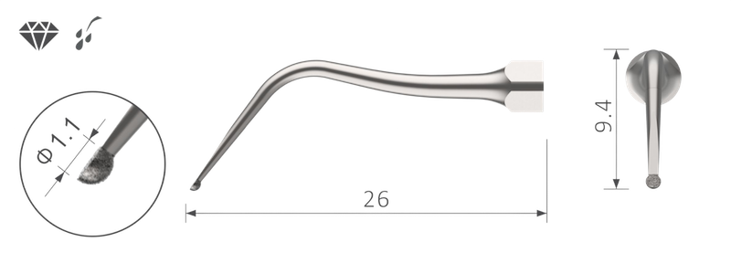 Insert SBS3  - Sirona